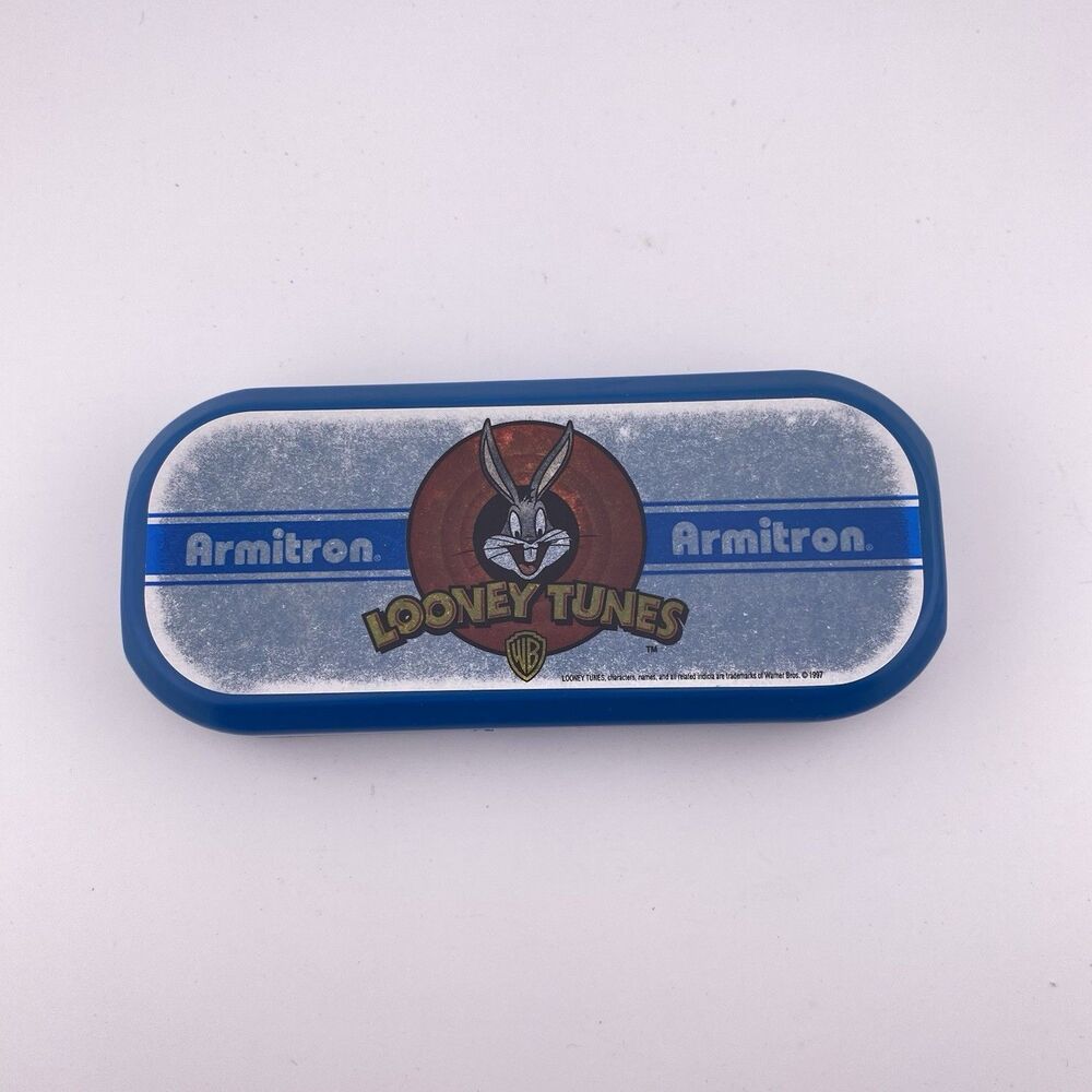 Blue Plastic Looney Tunes Armitron Watch Case - Case only, no watch included